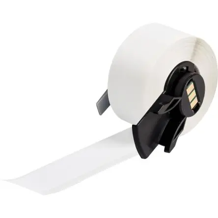 Produktfoto 1 von Brady Kabeletiketten Schwarz für BMP61, BMP71 (mit Medienadapter), M610, M611, M710 (mit Medienadapter) auf Weiß 15.24 m