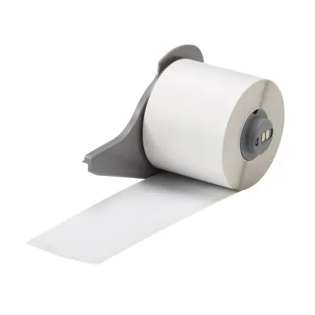 Produktfoto 1 von Brady Kabeletiketten Schwarz für BMP71, M710 auf Weiß 15.24 m 50.8 mm 50.8 mm
