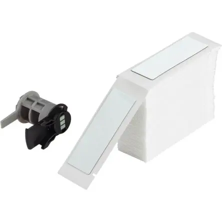 Produktfoto 1 von Brady Polyester-Etiketten Schwarz für BMP61, BMP71, M610, M611, M710 auf Weiß 25 mm 75 mm 25 mm