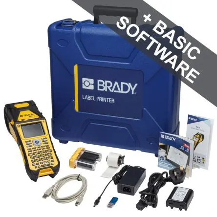 Brady M610 Etikettendrucker bis 50.8 mm Etiketten Tragbares Gerät, UK mit QWERTY Tastatur