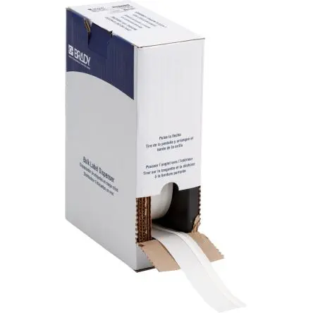 Produktfoto 1 von Brady Wärmeschrumpf-Etiketten Schwarz für M710, BMP71 auf Weiß 3.2 mm 5.97 mm 3.2 mm