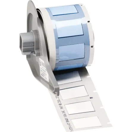 Produktfoto 1 von Brady Wärmeschrumpf-Etiketten Schwarz für BMP71, M710 auf Weiß 25.4 mm 16.38 mm 25.4 mm