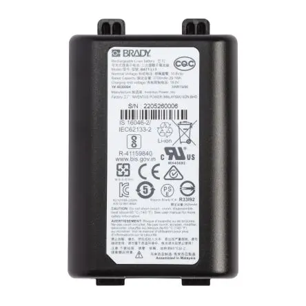 Produktfoto 1 von Brady Batterie Etikettendrucker-Akku, geeignet für M510, M610, M710