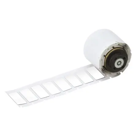 Produktfoto 1 von Brady Polyester-Etiketten Schwarz für BMP71, M710 auf Weiß 35 mm 18 mm 35 mm