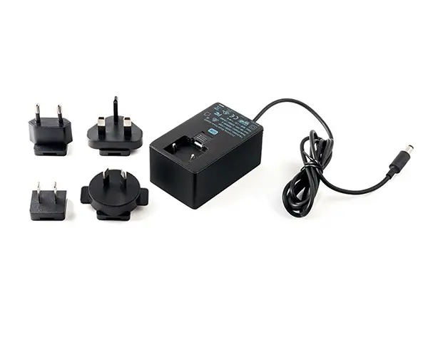 Produktfoto 1 von RS PRO Steckernetzteil 28.8W, 90 → 264V ac, 48V / 600mA