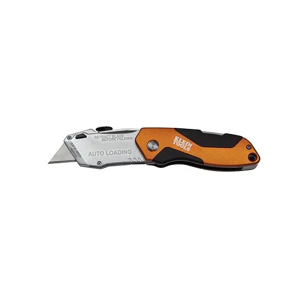 Produktfoto 1 von Klein Tools Utility Knives 108 mm Messer, Allzweck / Gummi Griff, Länge 168 mm, 213.2 g