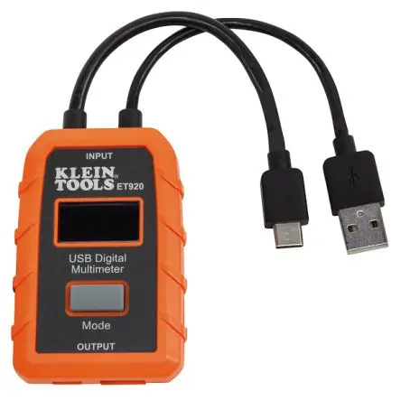 Produktfoto 1 von Klein Tools ET920 Tragbar Digital Multimeter 3 A dc, 400 Ω
