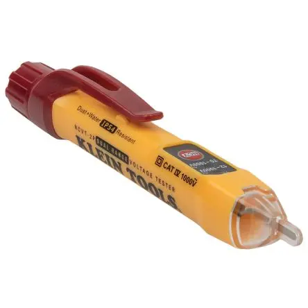 Produktfoto 1 von Klein Tools NCVT-2P LED Kontaktloser Spannungsprüfer, 1000V ac max. Durchgangsprüfung Batterie CAT IV