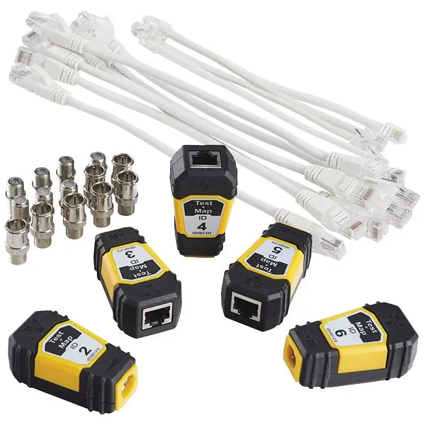 Produktfoto 1 von Klein Tools VDV770-850 Netzwerktester Tonsignal, Kabelprüfgerät, RJ45, Koaxial