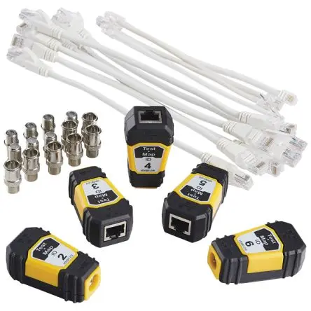 Produktfoto 1 von Klein Tools VDV770-850 Netzwerktester Tonsignal, Kabelprüfgerät, RJ45, Koaxial
