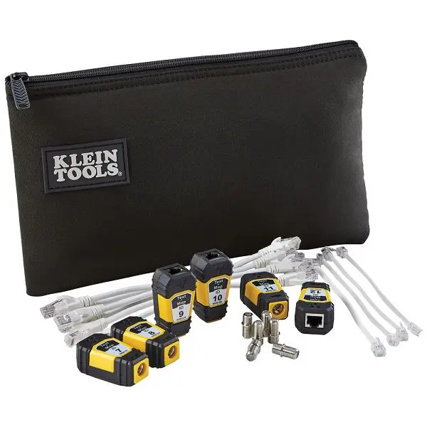 Produktfoto 1 von Klein Tools VDV770-851 Netzwerktester Tonsignal, Kabelprüfgerät, RJ45, Koaxial