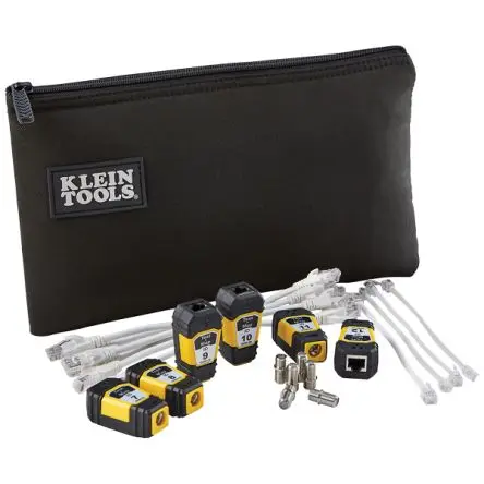 Produktfoto 1 von Klein Tools VDV770-851 Netzwerktester Tonsignal, Kabelprüfgerät, RJ45, Koaxial
