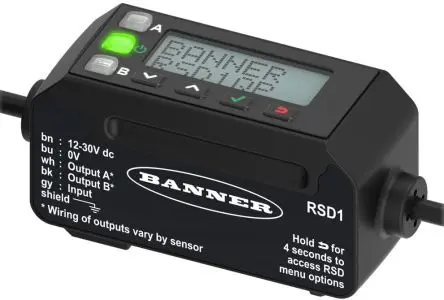 Produktfoto 1 von Banner RSD Anzeigeeinheit für MQDC, MQDEC3