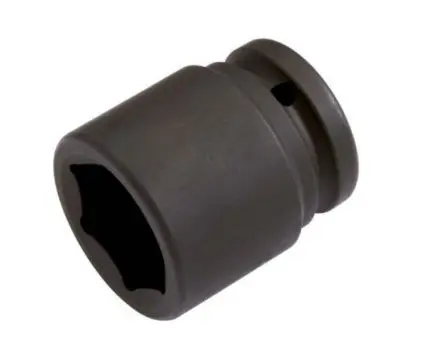 Produktfoto 1 von SAM 22 mm, 44 mm Sechskant Schlag-Steckschlüssel lang Stahl, 51 mm
