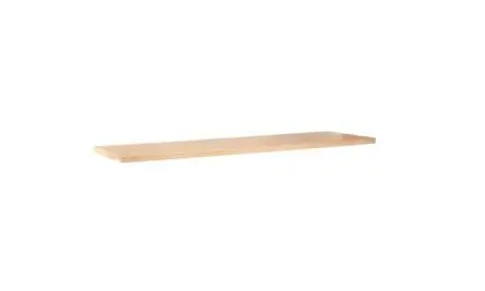 Produktfoto 1 von SAM Arbeitsplatte aus Holz, 700 mm x 40 mm x 40 mm für Werkbank