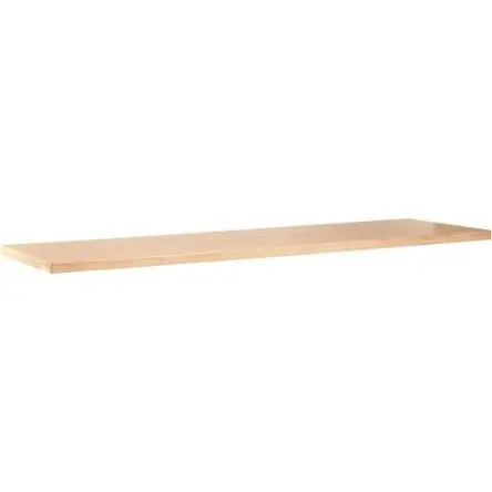 Produktfoto 1 von SAM Arbeitsplatte aus Holz, 700 mm x 40 mm x 40 mm für Werkbank