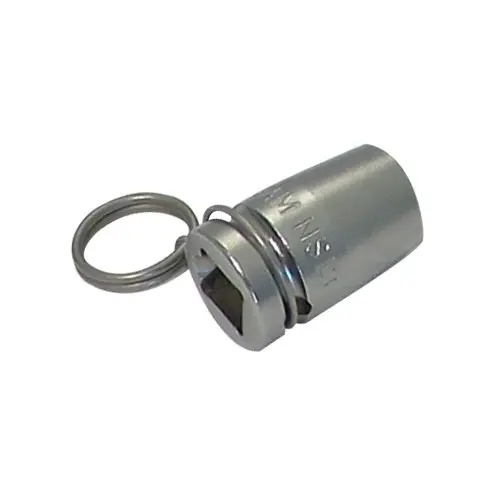 Produktfoto 1 von SAM 11 mm, 25 mm Vierkant Schlag-Steckschlüssel lang Stahl, 38 mm