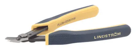 Produktfoto 1 von Lindstrom 6159 ESD-Sicherheit Glatt Schneider 134mm, Schneidleistung 0.2 mm