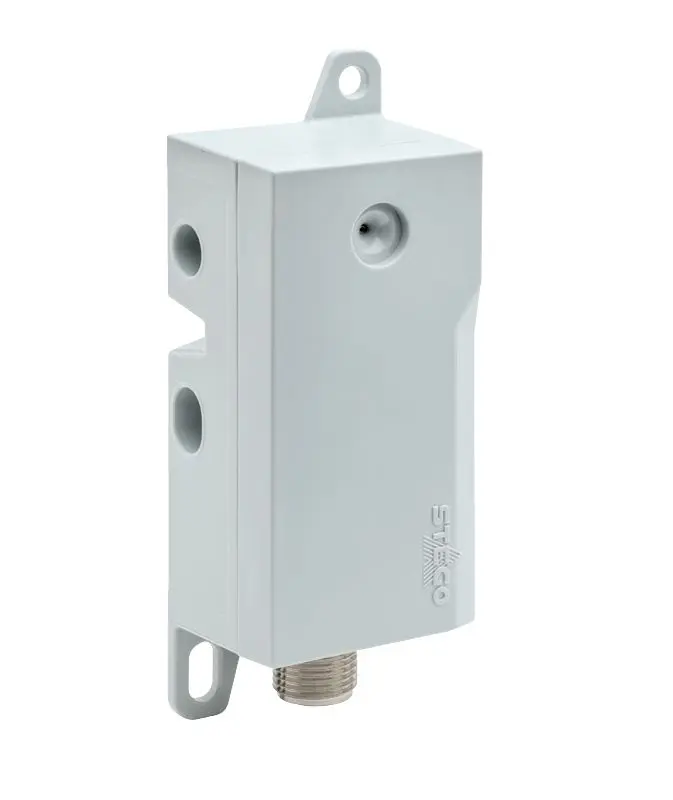 Produktfoto 1 von STEGO Kubisch Ultraschallsensor, Reflektierend, Bereich 0,3 → 4 m, IO-Link, Steckverbinder M12