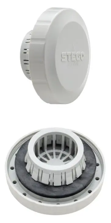Produktfoto 1 von STEGO D284 Druckausgleichselement M12 B. 17 mm H. 21 mm L. 17 mm Gehäuse ø 17 mm