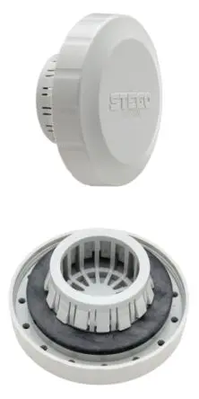 Produktfoto 1 von STEGO D284 Druckausgleichselement M12 B. 17mm H. 21 mm L. 17 mm Gehäuse ø 17 mm