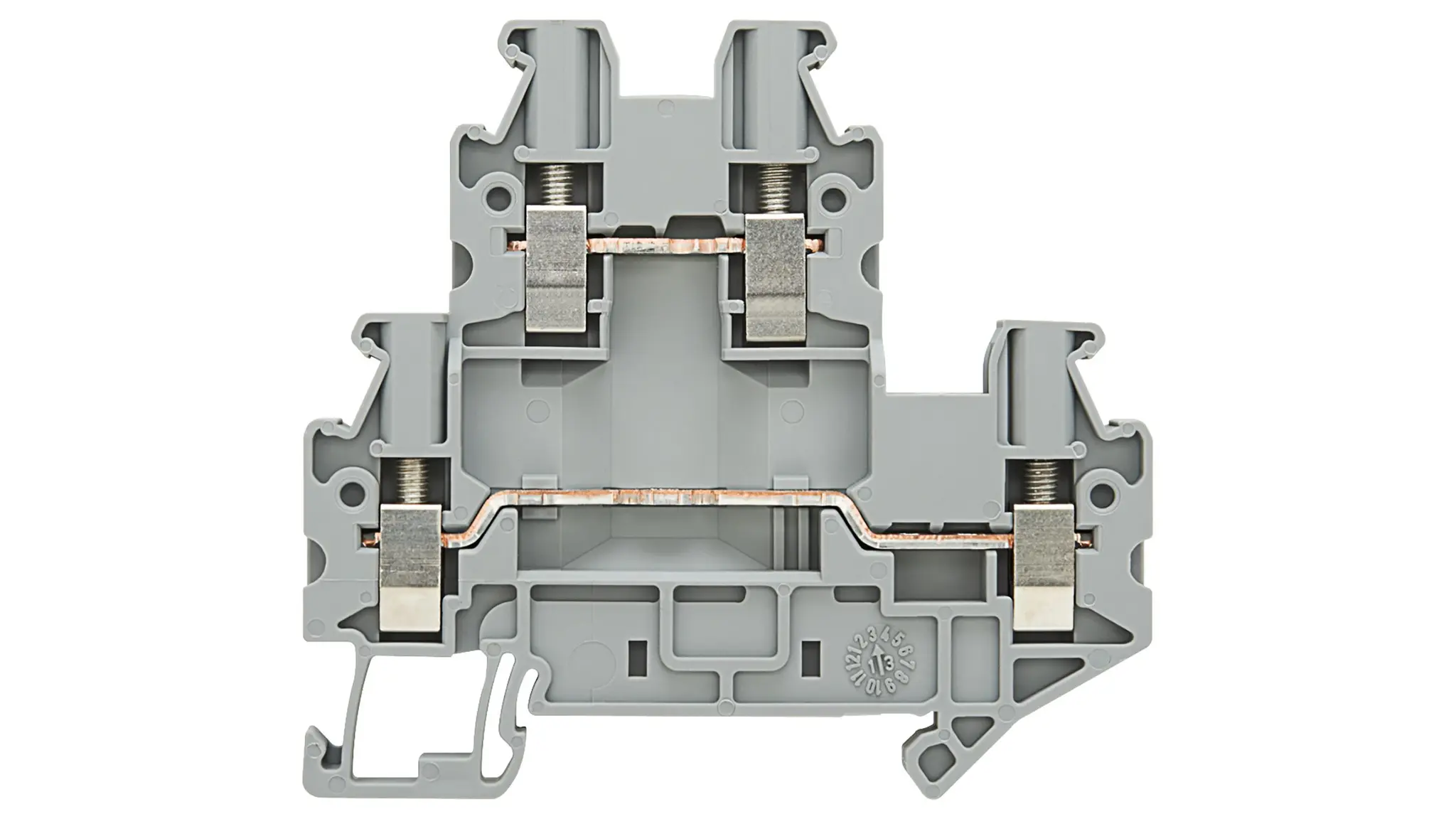 Produktfoto 1 von Siemens 8WH Sicherungsklemme für DIN-Schiene