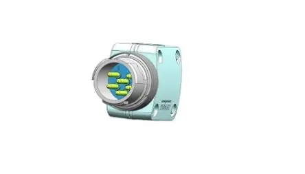 Produktfoto 1 von Jaeger Rapid Rundsteckverbinder Stecker 6-polig Stecker IP50, IP54