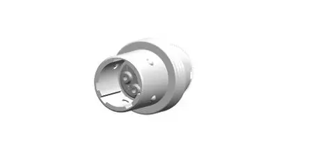 Produktfoto 1 von Jaeger Mini Push Pull Rundsteckverbinder Stecker 4-polig Stecker IP50, IP54, IP65