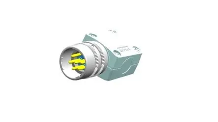 Produktfoto 1 von Jaeger Rapid Rundsteckverbinder Stecker 6-polig Stecker Kabel IP50, IP54