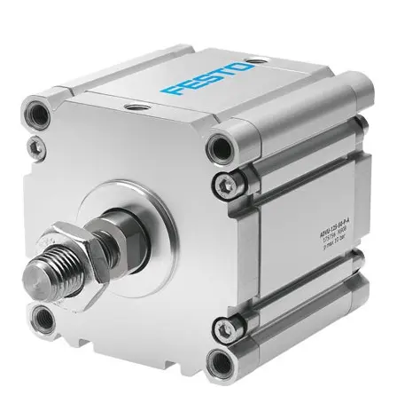 Produktfoto 1 von Festo ADVU-125-80-A-P-A 175770 Pneumatik-Kompaktzylinder 80 mm Doppeltwirkend, Bohrung Ø 125 mm, bis 1 Mpa