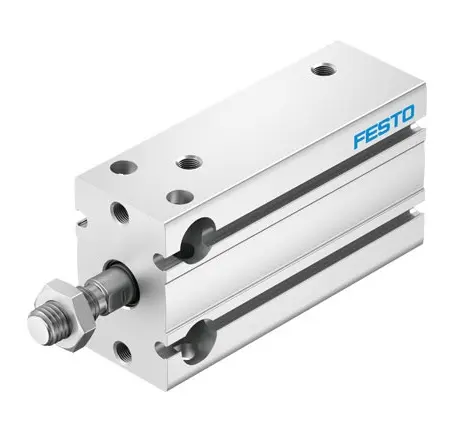 Produktfoto 1 von Festo DPDM 4828438 Pneumatik-Kompaktzylinder 20 mm Doppeltwirkend, Bohrung Ø 32 mm, bis 0.8 Mpa