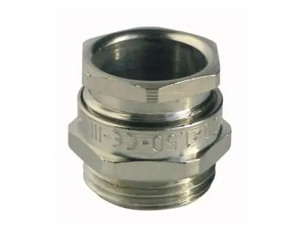 Produktfoto 1 von Capri ISOCAP Kabelverschraubung, M16 Messing vernickelt 5 mm/ 8.7 mm, IP66