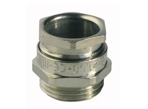 Produktfoto 1 von Capri ISOCAP Kabelverschraubung, M20 Messing vernickelt 10 mm/ 15 mm, IP66