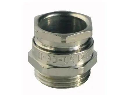 Produktfoto 1 von Capri ISOCAP Kabelverschraubung, M20 Messing vernickelt 10 mm/ 15 mm, IP66