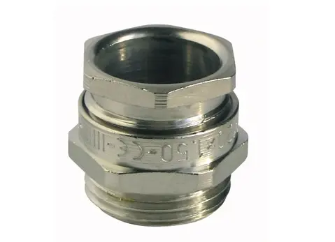 Produktfoto 1 von Capri ISOCAP Kabelverschraubung, M40 Messing vernickelt 23 mm/ 32 mm, IP66