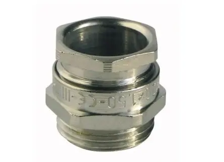 Produktfoto 1 von Capri ISOCAP Kabelverschraubung, M40 Messing vernickelt 23 mm/ 32 mm, IP66