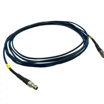 Produktfoto 1 von Huber+Suhner SUCOFLEX 570E Koaxialkabel Stecker, 50 Ω Stecker, 610 mm, Gerade / Gerade