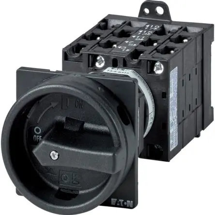Produktfoto 1 von Eaton Eaton Moeller Series T3 Nockenschalter 32 A, 3-phasig, 3-Stufen Drehen Schraube, 90 °-Wurfwinkel