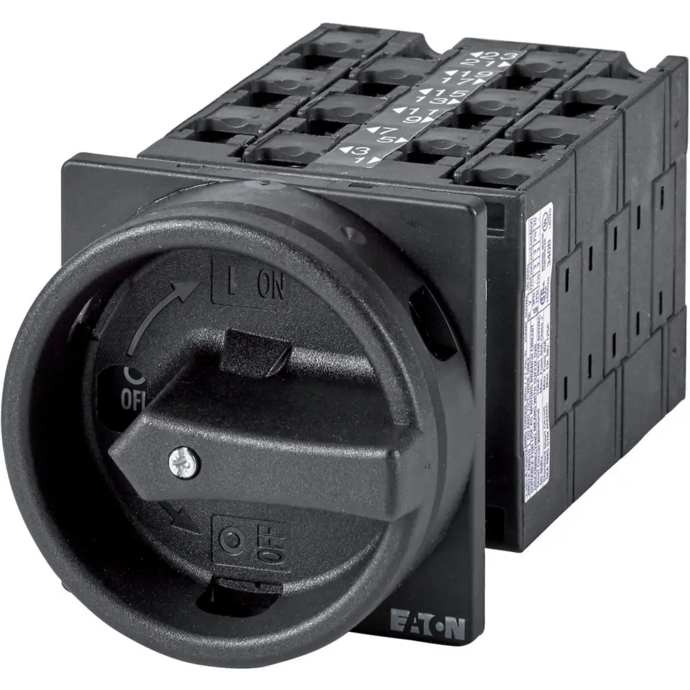 Produktfoto 1 von Eaton Nockenschalter, 12P / 32A, 690V (Volts), 90°-Wurfwinkel