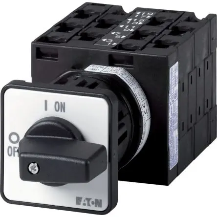 Eaton Eaton Moeller T3 Nockenschalter 32 A, 3-phasig, 2-Stufen Drehen Schraube, 90 °-Wurfwinkel