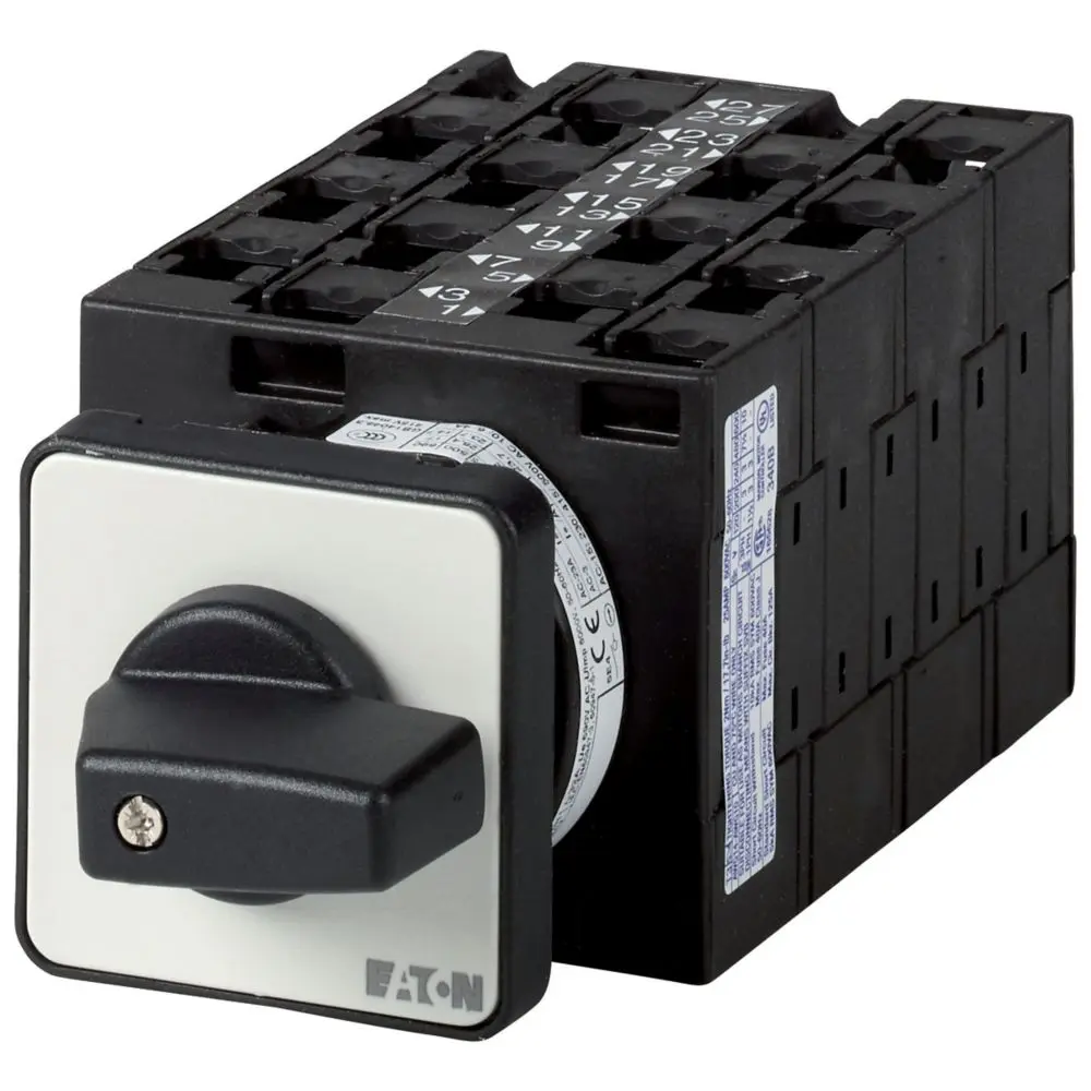 Produktfoto 1 von Eaton Nockenschalter, 13P / 32A, 690V (Volts), 2-Stufen, 90°-Wurfwinkel