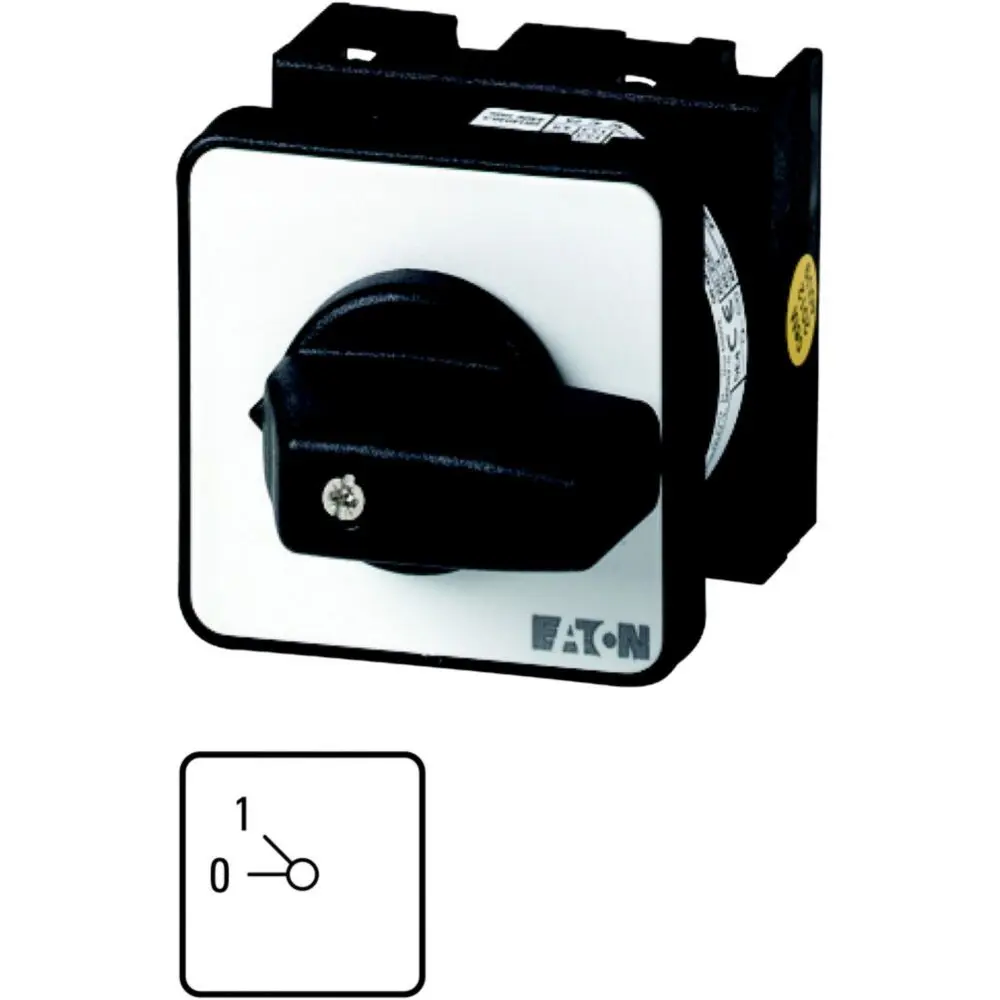 Produktfoto 1 von Eaton Nockenschalter, 1-polig / 20A, 690V (Volts), 2-Stufen, 45°-Wurfwinkel