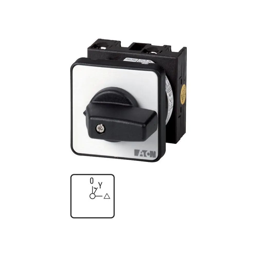 Produktfoto 1 von Eaton Nockenschalter, 2P / 20A, 690V (Volts), 3-Stufen, 90°-Wurfwinkel