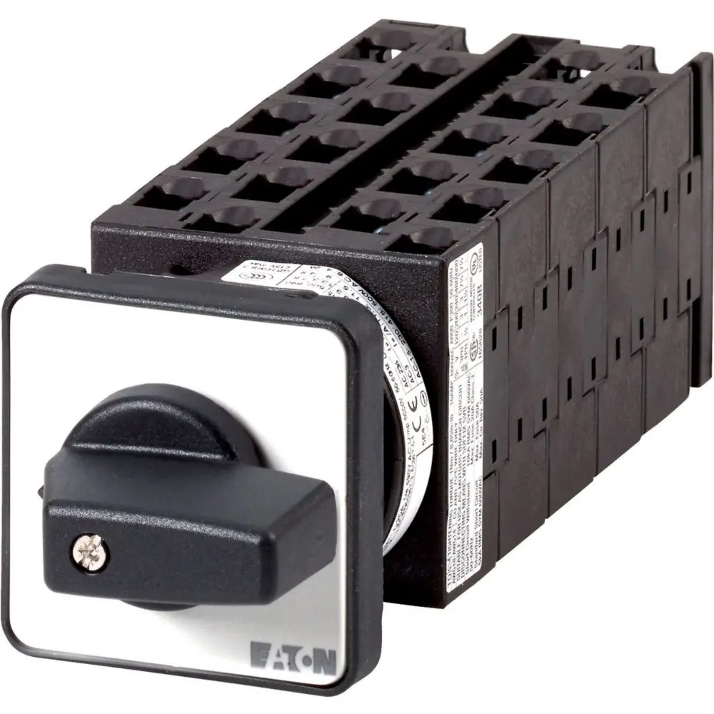 Produktfoto 1 von Eaton Nockenschalter, 3-polig / 20A, 690V (Volts), 3-Stufen, 60°-Wurfwinkel
