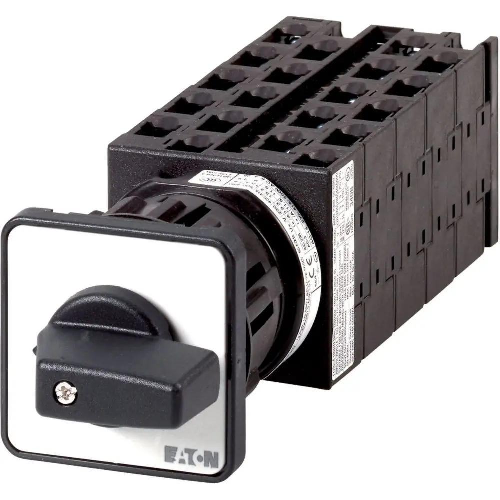 Produktfoto 1 von Eaton Nockenschalter, 2P / 20A, 690V (Volts), 10-Stufen, 30°-Wurfwinkel