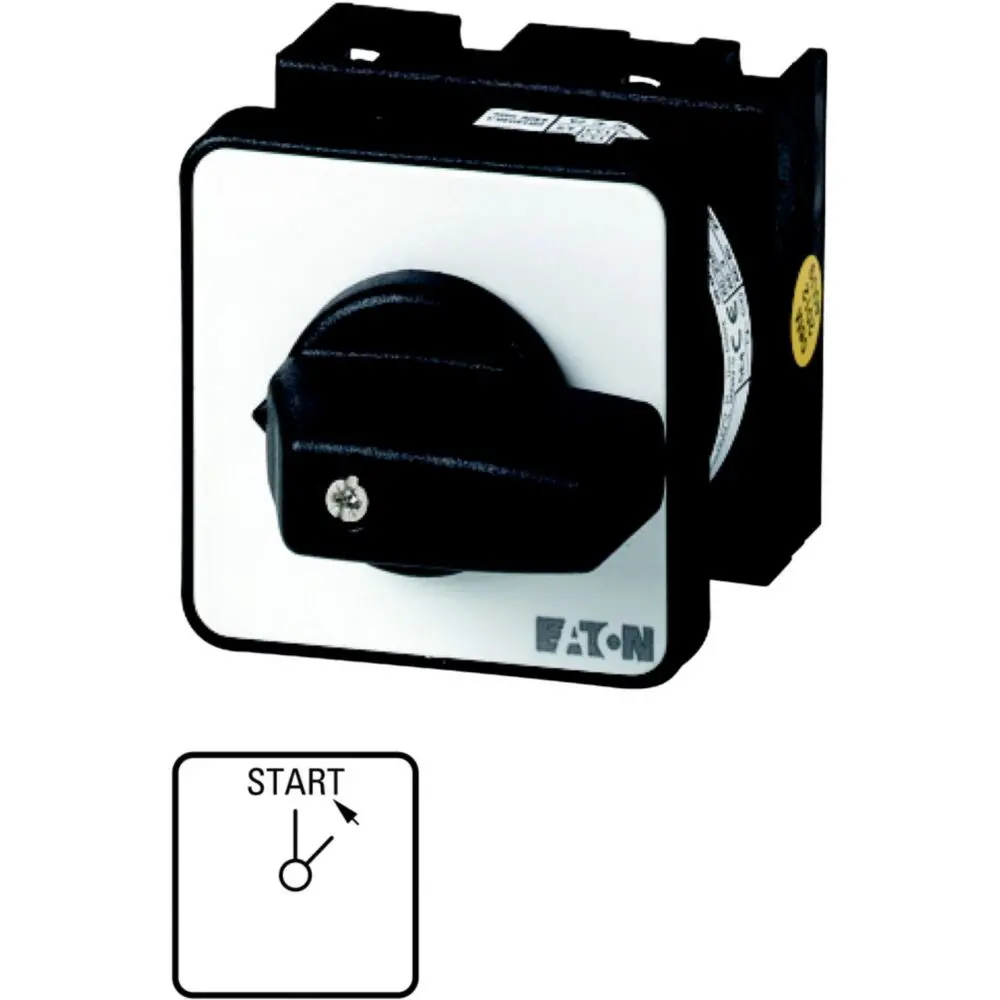 Produktfoto 1 von Eaton Nockenschalter, 1-polig / 20A, 690V (Volts), 2-Stufen, 45°-Wurfwinkel