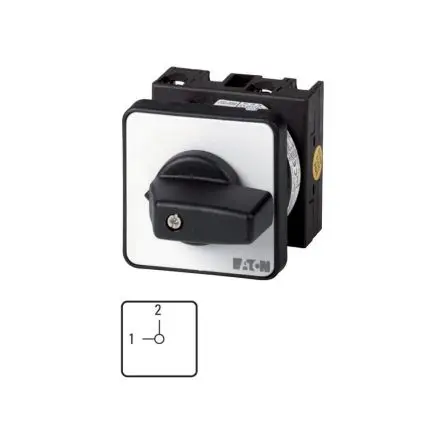 Eaton Eaton Moeller Series T3 Nockenschalter 20 A, 3-phasig, 2-Stufen Handkipphebel Schraube, 90 °-Wurfwinkel