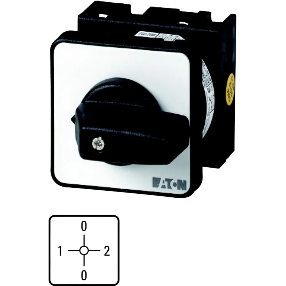 Produktfoto 1 von Eaton Nockenschalter, 2P / 20A, 690V (Volts), 4-Stufen, 90°-Wurfwinkel
