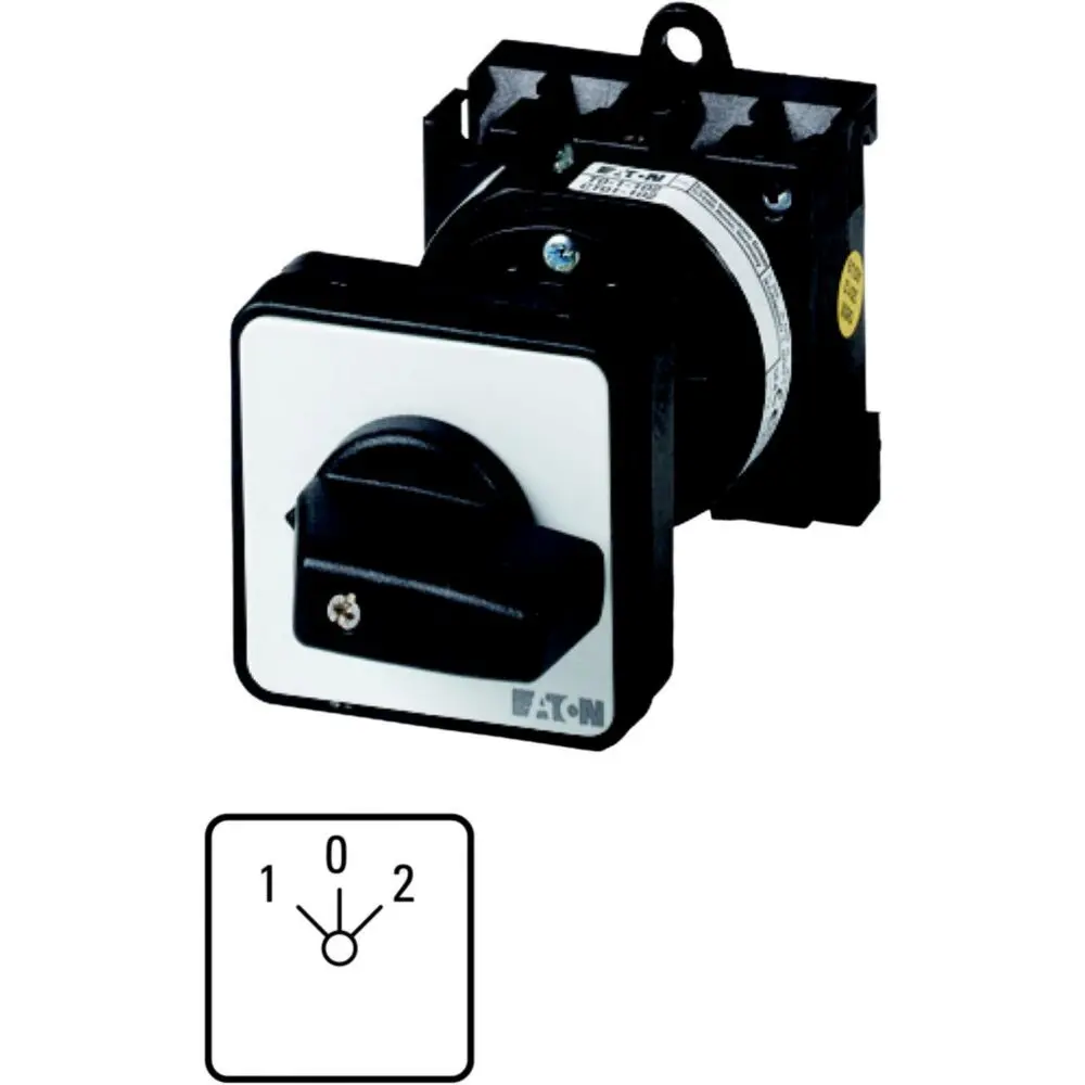 Produktfoto 1 von Eaton Nockenschalter, 4-polig / 20A, 690V (Volts), 5-Stufen, 45°-Wurfwinkel