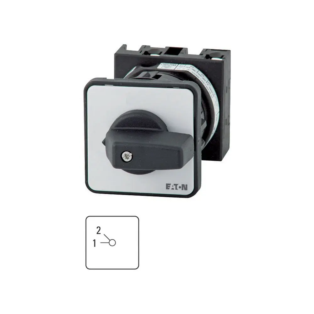 Produktfoto 1 von Eaton Nockenschalter, 3-polig / 20A, 690V (Volts), 2-Stufen, 45°-Wurfwinkel